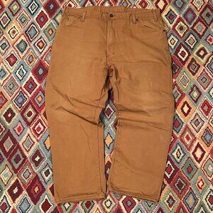 Dickies Carpenter Work Pants - Tan, Size 42x30
